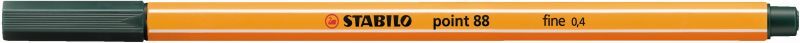 Stabilo Μαρκαδόρος Point 88/63 Olive Green (01088063)