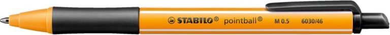 Stabilo Στυλό Pointball 6030/46 Black (01603046)