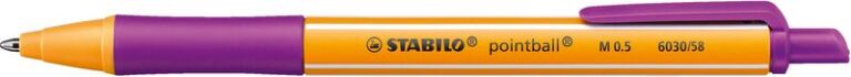 Stabilo Στυλό Pointball 6030/58 Lilac (01603058)