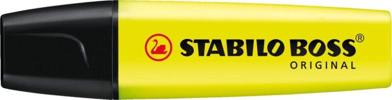 Stabilo Υπογραμμιστής Boss 70/24 Yellow (01070024)