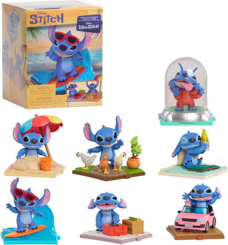 Stitch Συλλεκτικές Φιγούρες Ταινίας-7 Σχέδια-1Τμχ (TTC45000)