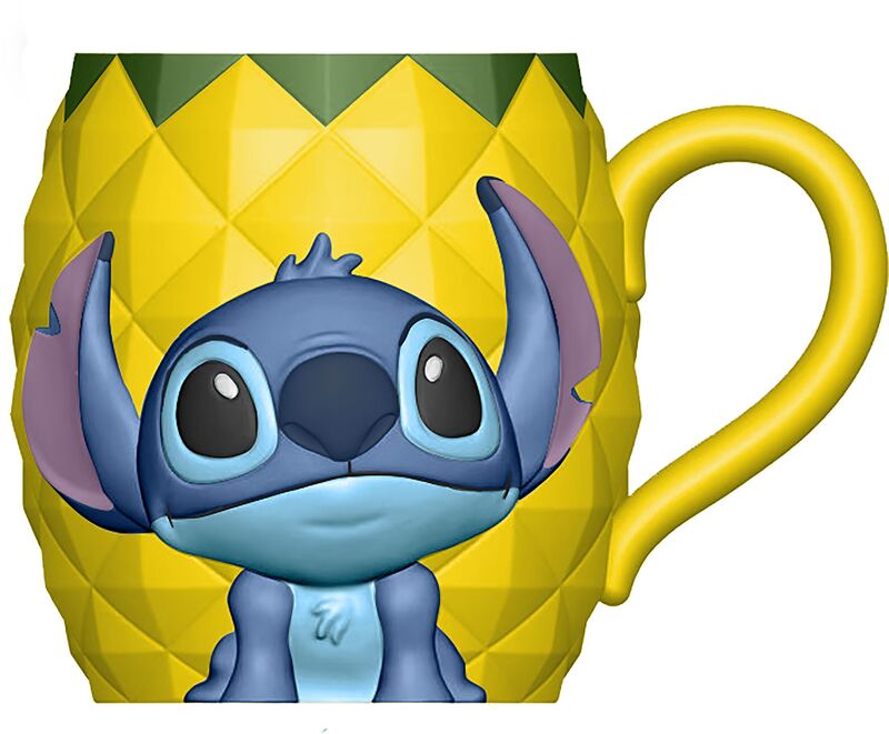 Stor Κούπα 3D Stitch Pineapple 410ml (097977)