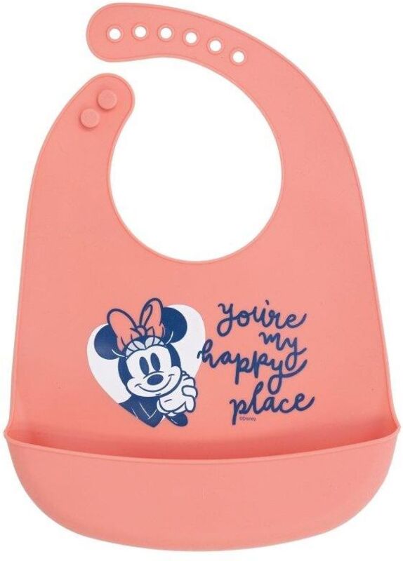 Stor Σαλιάρα Σιλικόνης Minnie Mouse (105611)