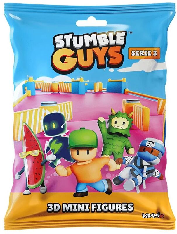 Stumble Guys S3 Φιγούρα Φακελάκι 5cm-26 Σχέδια-1Τμχ (0480)
