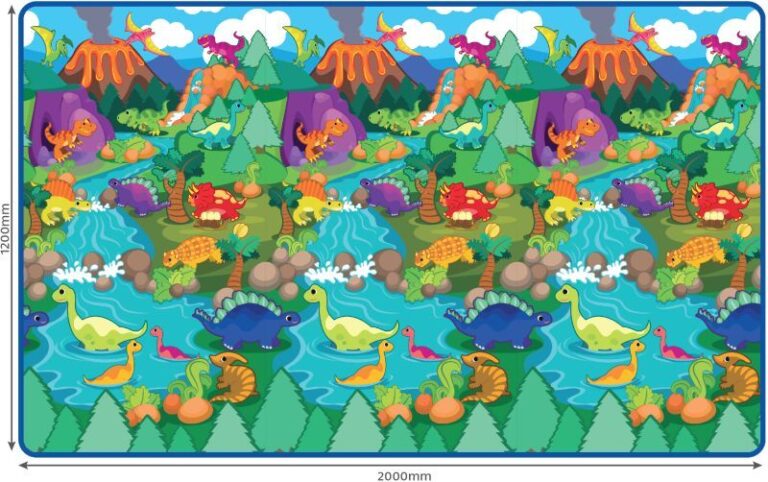 Sun Ta Πατάκι Δαπέδου Roll Mat-Dino World (3074R(P))