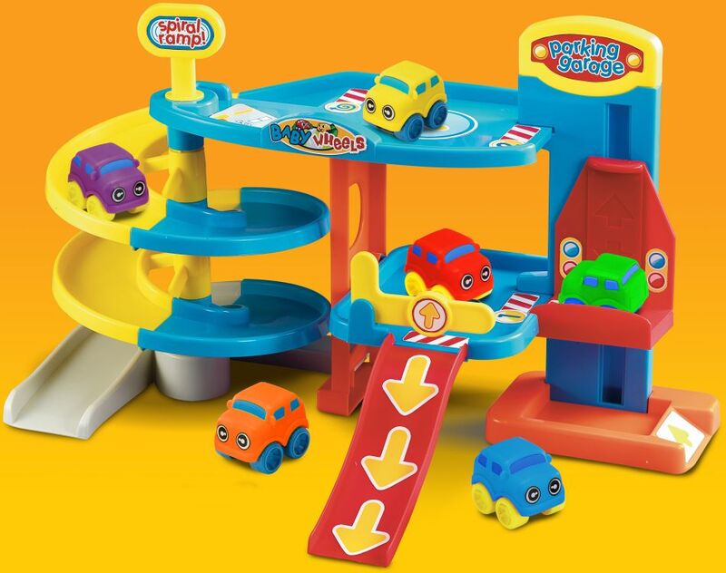 Supreme Baby Wheels Γκαράζ Και 6 Αυτοκίνητα (31155)