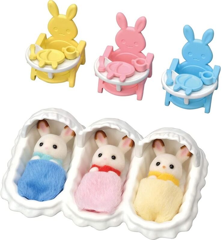 Sylvanian Families Σετ Φροντίδας Για Τρίδυμα (5532)