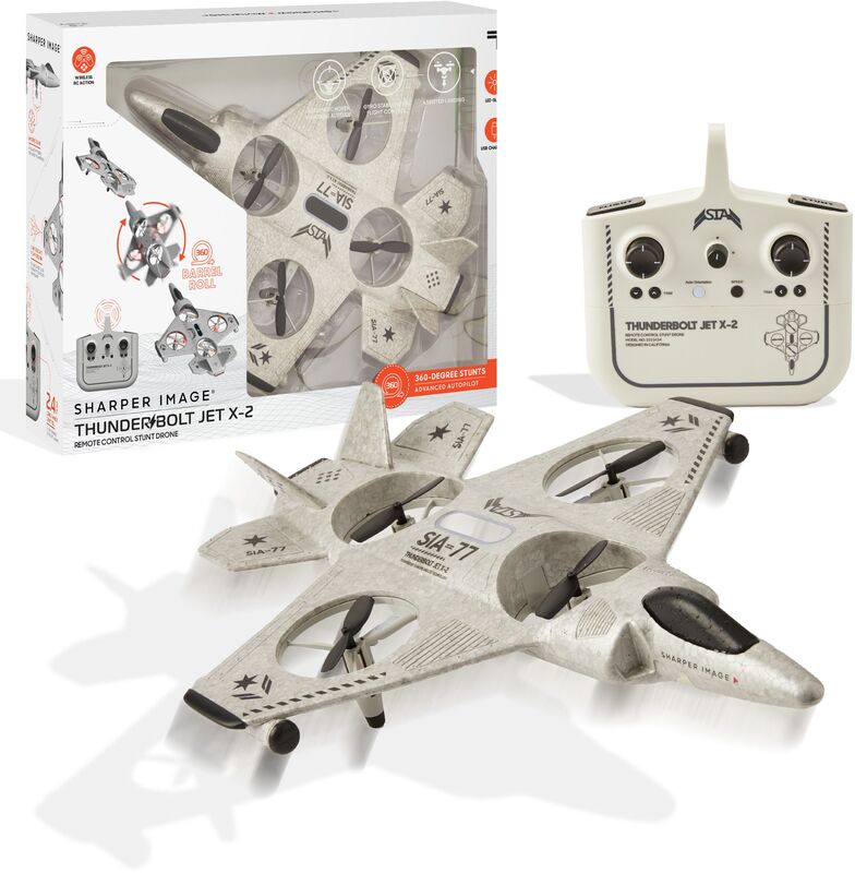 ThreeSixty Τηλεκατευθυνόμενο Drone 2.4G 360° Thunderbolt Jet X-2 (1212010151)