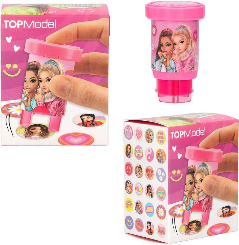 Top Model Σφραγίδα Με Αυτοκόλλητα (D13348)