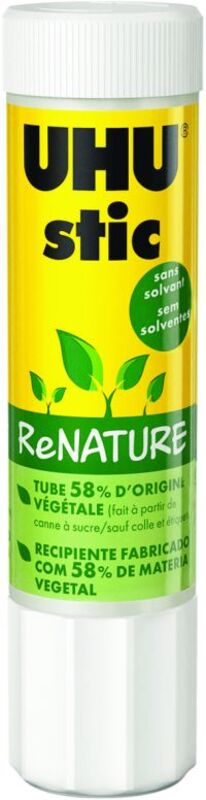 UHU Κόλλα Stic ReNature 21gr (44856)