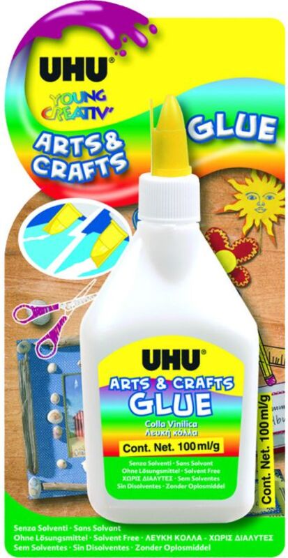 UHU Κόλλα Λευκή Kid 100ml (38996)