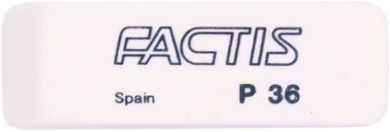 Γόμα Factis Λευκή Πλαστική P36 (036205)