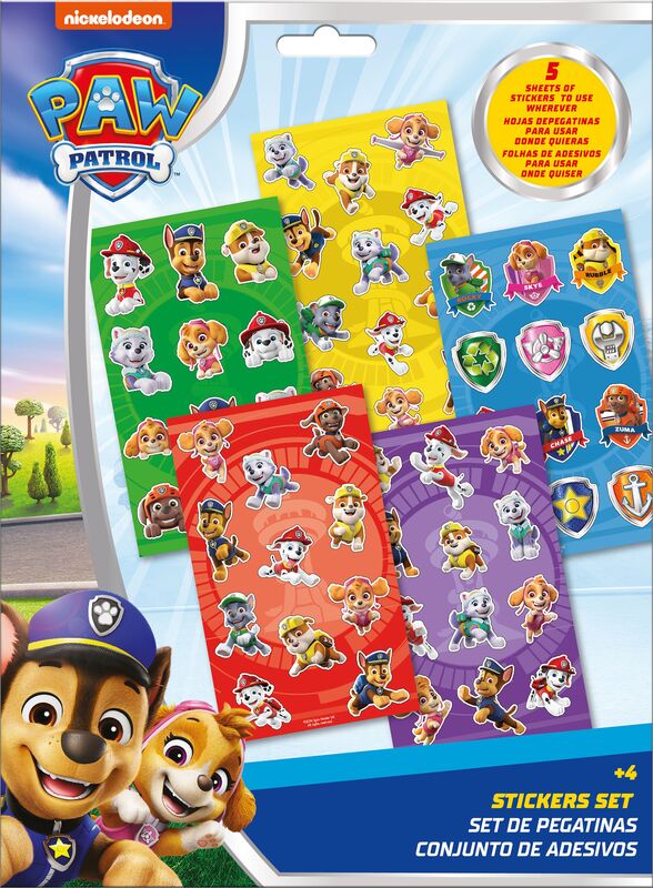 ΚΕ Paw Patrol Σετ Sticker (PW20007)