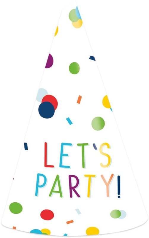 Καπέλα Confetti Birthday 8Τμχ (M9906356)