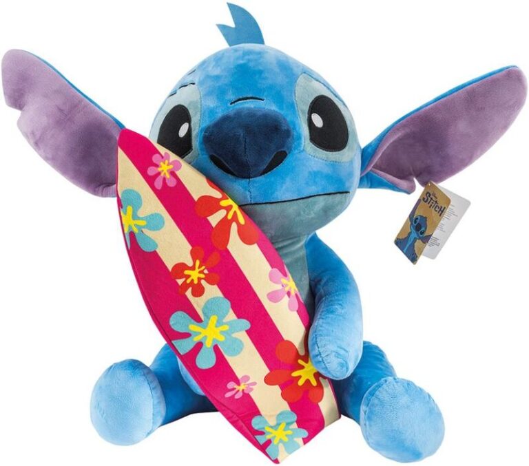 Λούτρινο Disney-Stitch Surfer 49cm (1607-01735)