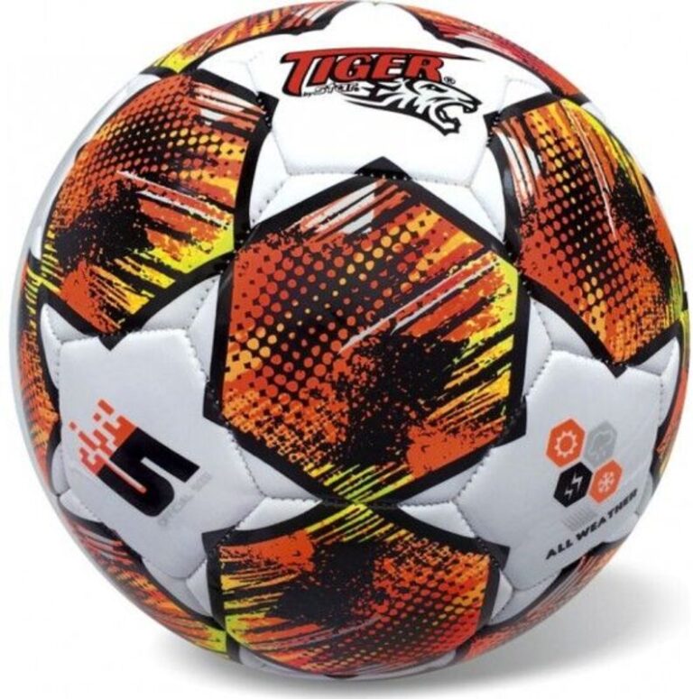 Μπάλα Ποδοσφαίρου Match Line Stars Fluo Πορτοκαλί S5 (35/834)