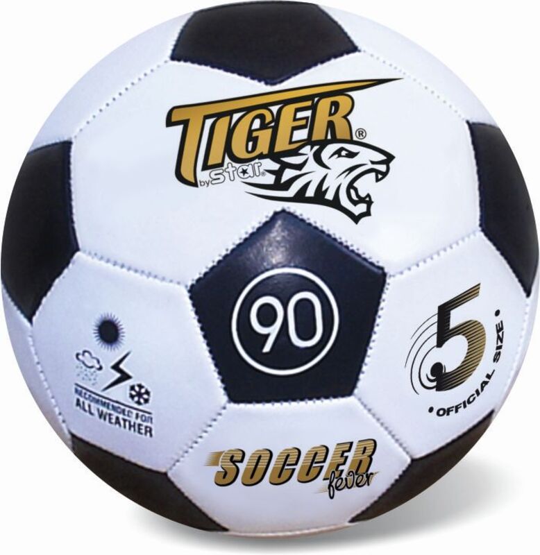 Μπαλα Ποδοσφαίρου Soccer Fever Black S5 (35-350)