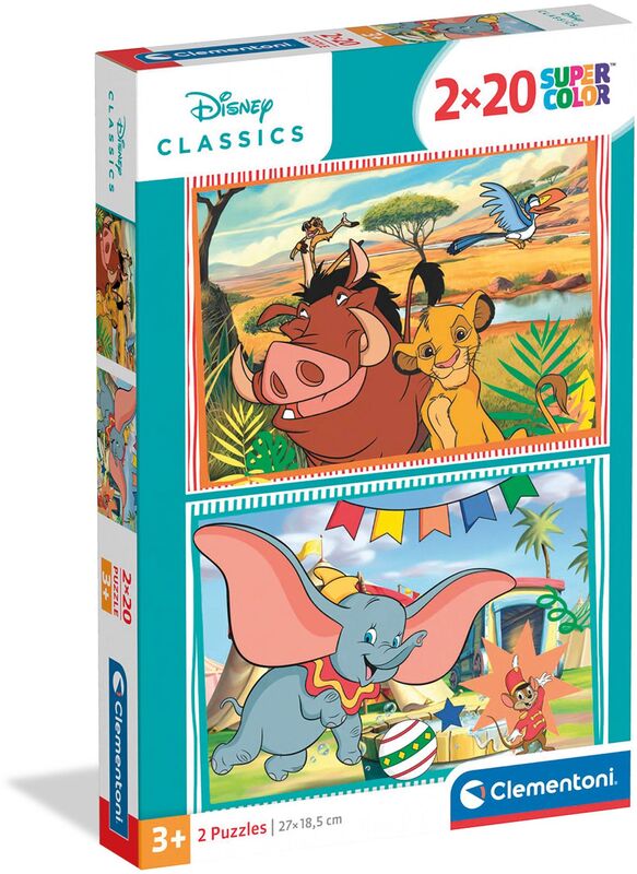 Παζλ 2X20 Disney Classics (1200-24837)