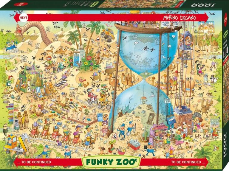 Παζλ Heye 1000-Desert Habitat-Funky Zoo (30068)