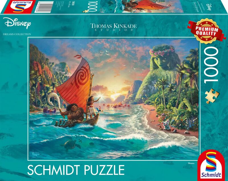 Παζλ Kinkade Disney 1000-Moana (58030)