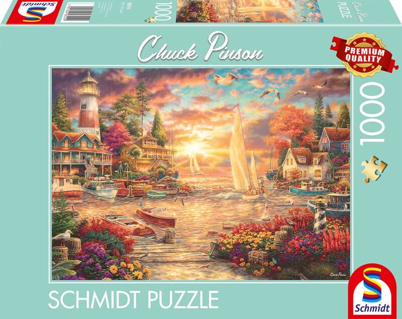 Παζλ Pinson 1000-Lakeside Morning Tranquillity (58554)