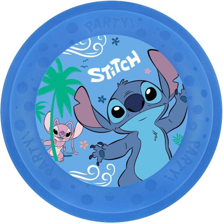 Πιάτα Πολλαπλών Χρήσεων Stitch & Angel 21cm 4Τμχ (96921)