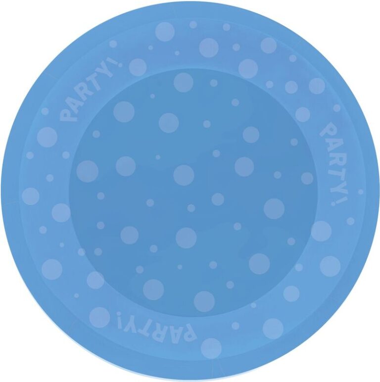 Πιάτο Πολλαπλών Χρήσεων Party-Μπλε 21cm (95928)
