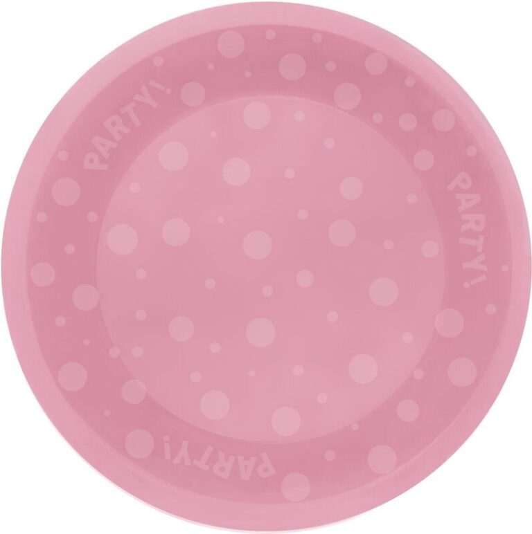 Πιάτο Πολλαπλών Χρήσεων Party-Ροζ 21cm (95927)