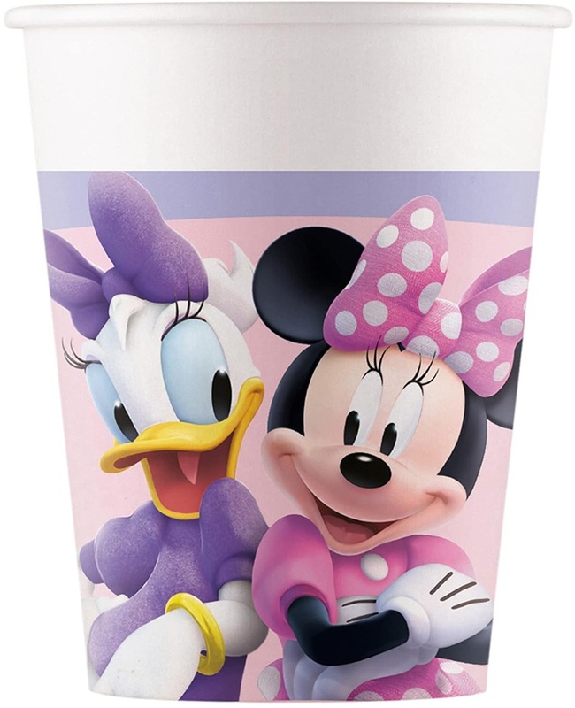 Ποτήρια Χάρτινα Minnie Junior 200ml 8Τμχ (93831)