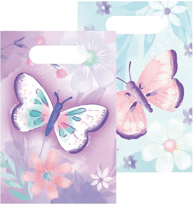 Τσάντες Δώρων Flutter Πεταλούδες 8Τμχ (M9909725)
