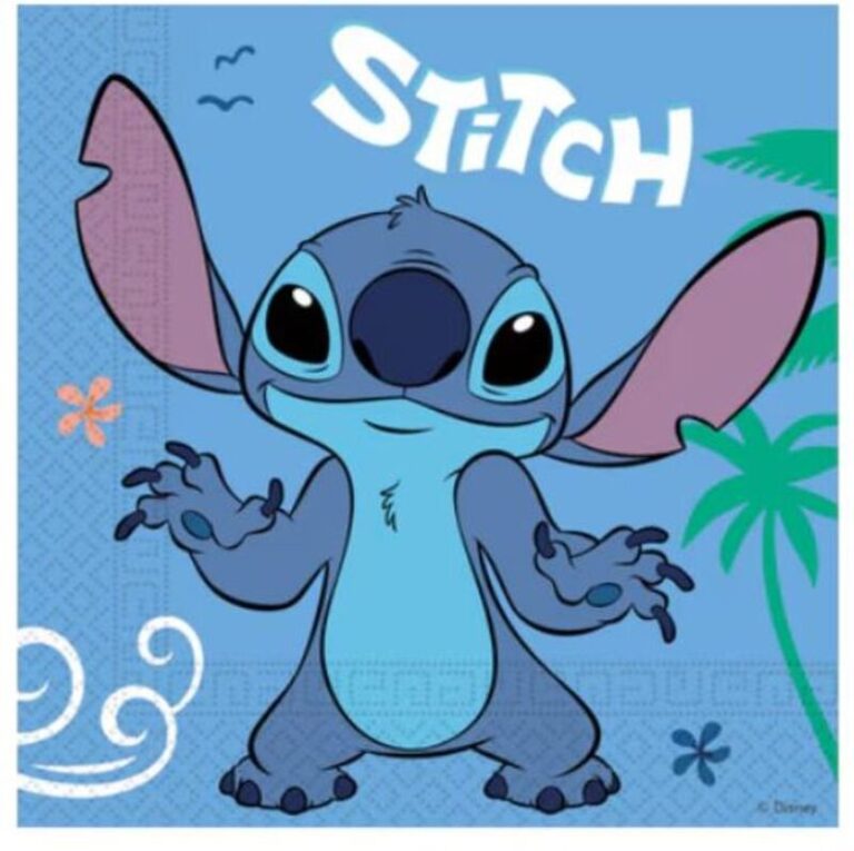 Χαρτοπετσέτες 33Χ33 Stitch & Angel 20Τμχ (96796)