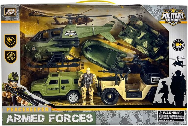 BW Σετ Στρατιωτικής Μάχης Military Playset (HW-M223-1)