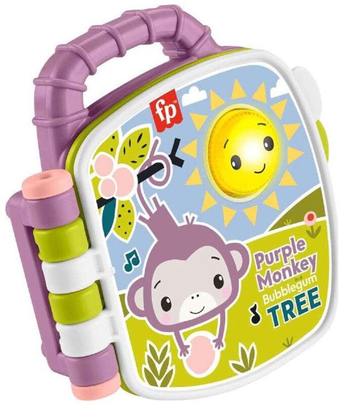 Fisher Price Μαλακό Βιβλιαράκι Μαϊμουδάκι (JFN07)