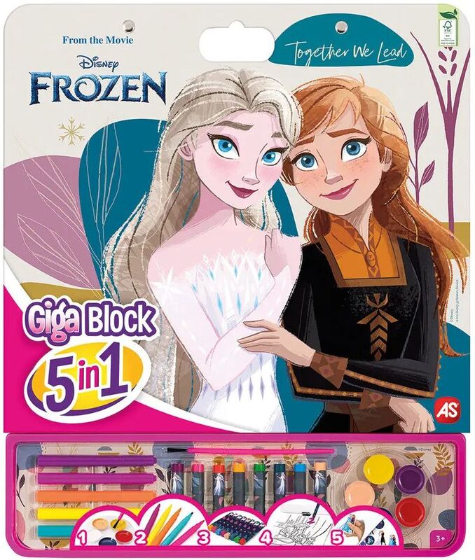 Frozen 5 In 1 Σετ Ζωγραφικής (1023-62750)