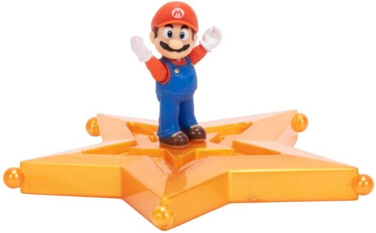 Jakks Pacific Super Mario Galaxy Movie Φιγούρες 1.5'' W.1-6 Σχέδια (432234)