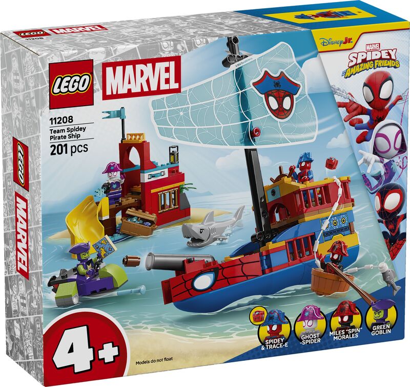 LEGO Spidey: Team Spidey Pirate Ship (11208)
