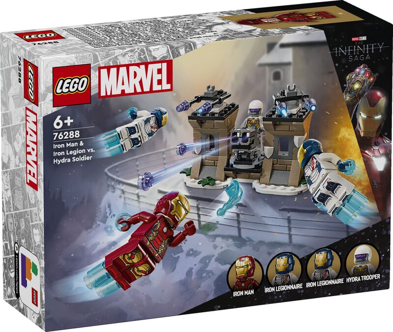 LEGO Super Heroes Iron Man & Iron Legion VS. Hydra Soldier (76288)