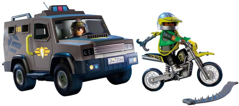 Playmobil Όχημα Ομάδας Ειδικών Αποστολών (72066)