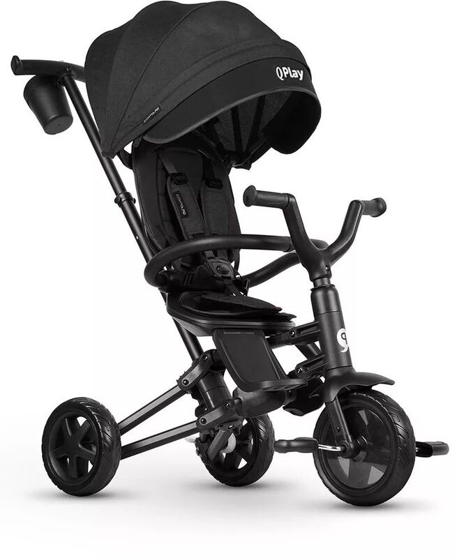 QPlay Τρίκυκλο Nova Nielo Black (01-1212065-06)