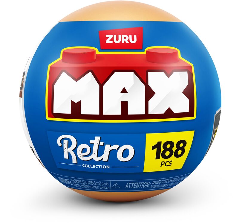 Zuru Max Premium Bricks Retro Series 2-4 Σχέδια-1Τμχ (83228)