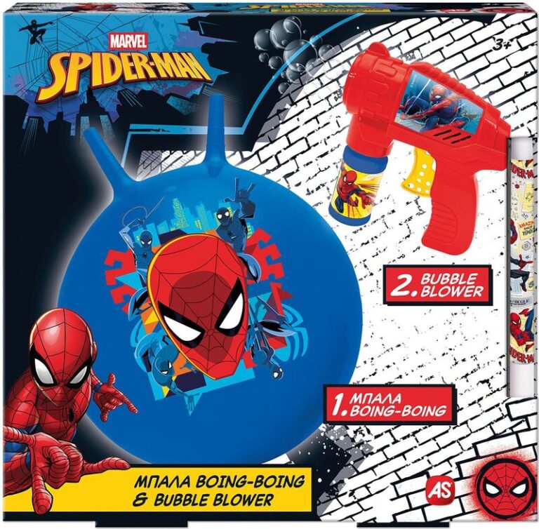Λαμπάδα Spiderman Boing And Bubble Gun (1500-15768)