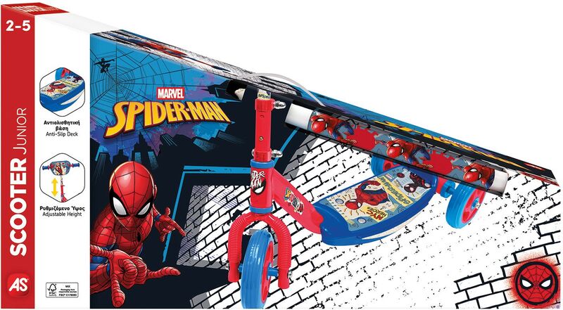 Λαμπάδα Spiderman Scooter (1500-50286)