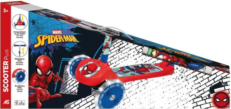 Λαμπάδα Spiderman Scooter Plus (1500-50290)