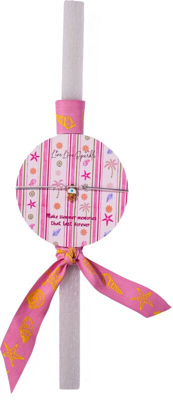 Λαμπάδα Βραχιόλι Επίχρυση Μέδουσα Μάτι 1.4cm (ML26043)