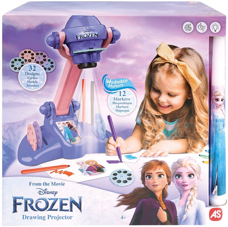 Λαμπάδα Προτζέκτορας Ζωγραφικής Frozen (1500-54008)