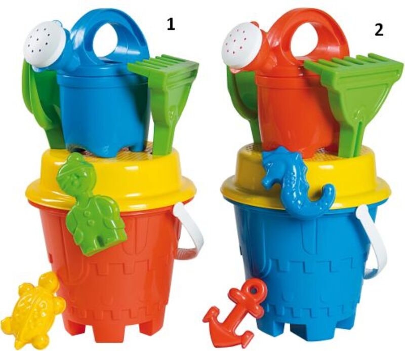 Androni Giocattoli Κουβαδάκι Κάστρο-Castello-2 Σχέδια (1405-0000)