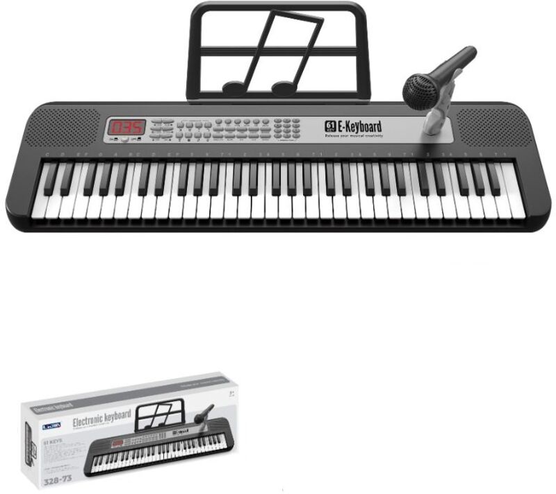 BW Αρμόνιο B/O 61 Keys E-Keyboard With USB (328-73)