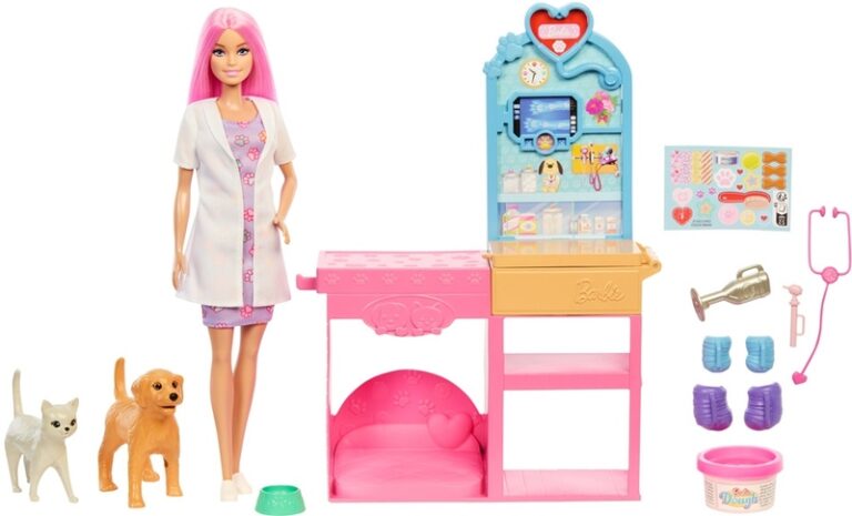 Barbie Ιατρείο Για Ζωάκια (JFX93)