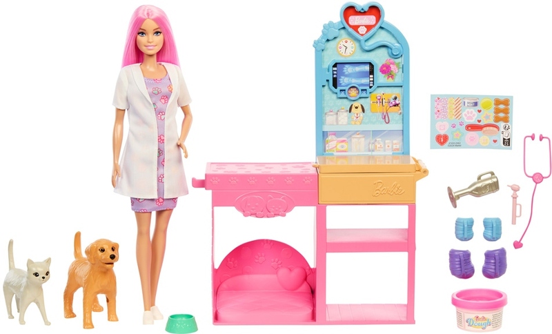 Barbie Ιατρείο Για Ζωάκια (JFX93)