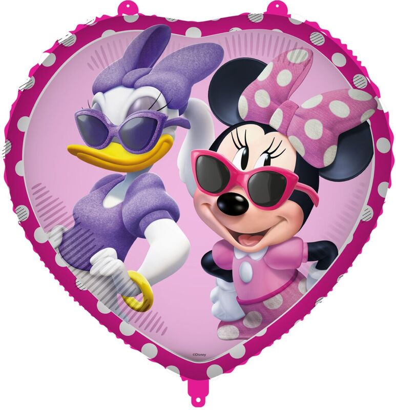 Foil Μπαλόνι Minnie Junior Disney Καρδία 46cm (94989)